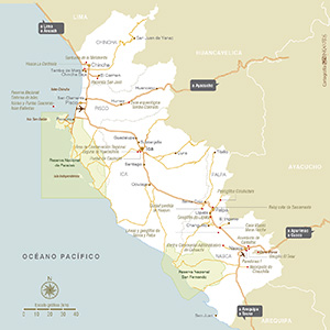mapa_ica_provincia-300 Mapa de las vías de acceso a Ica
(clic para agrandar)